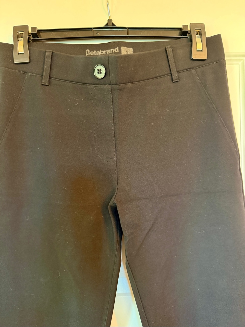 Betabrand Black Pants - Flare Wide Leg